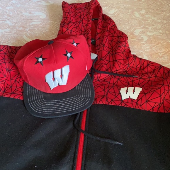 ‼️SOLD‼️ 2XL Mens Track Jacket & SnapBack Hat Combo Pack - Picture 5 of 6